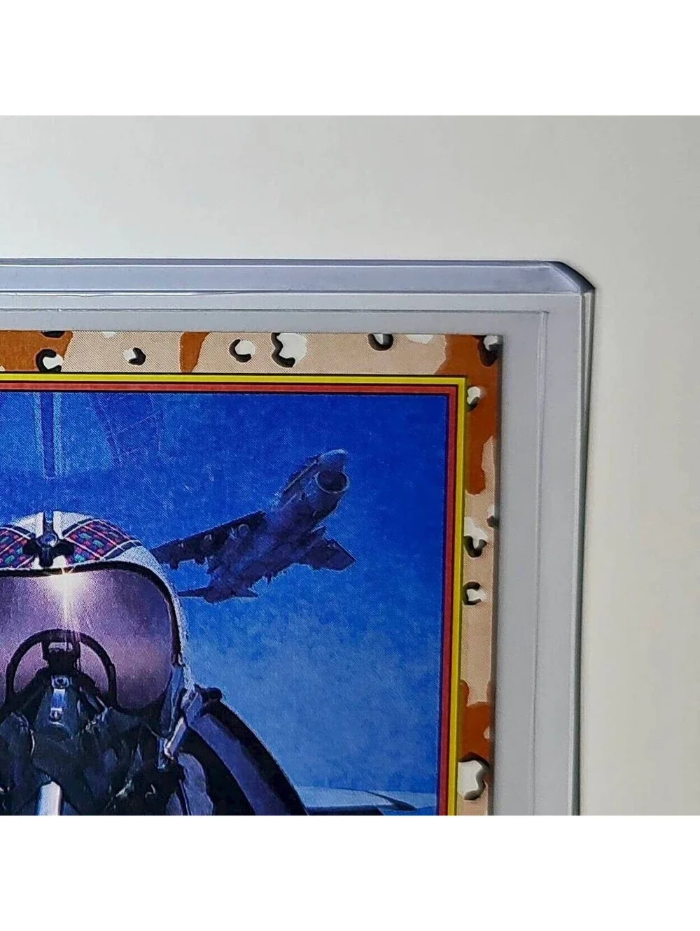 In Flight with A-7s 1991 Topps Desert Storm #80 Card
